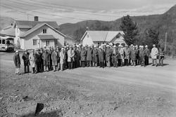 Befaring i oppredningsverket, Løkken Verk. 1979.