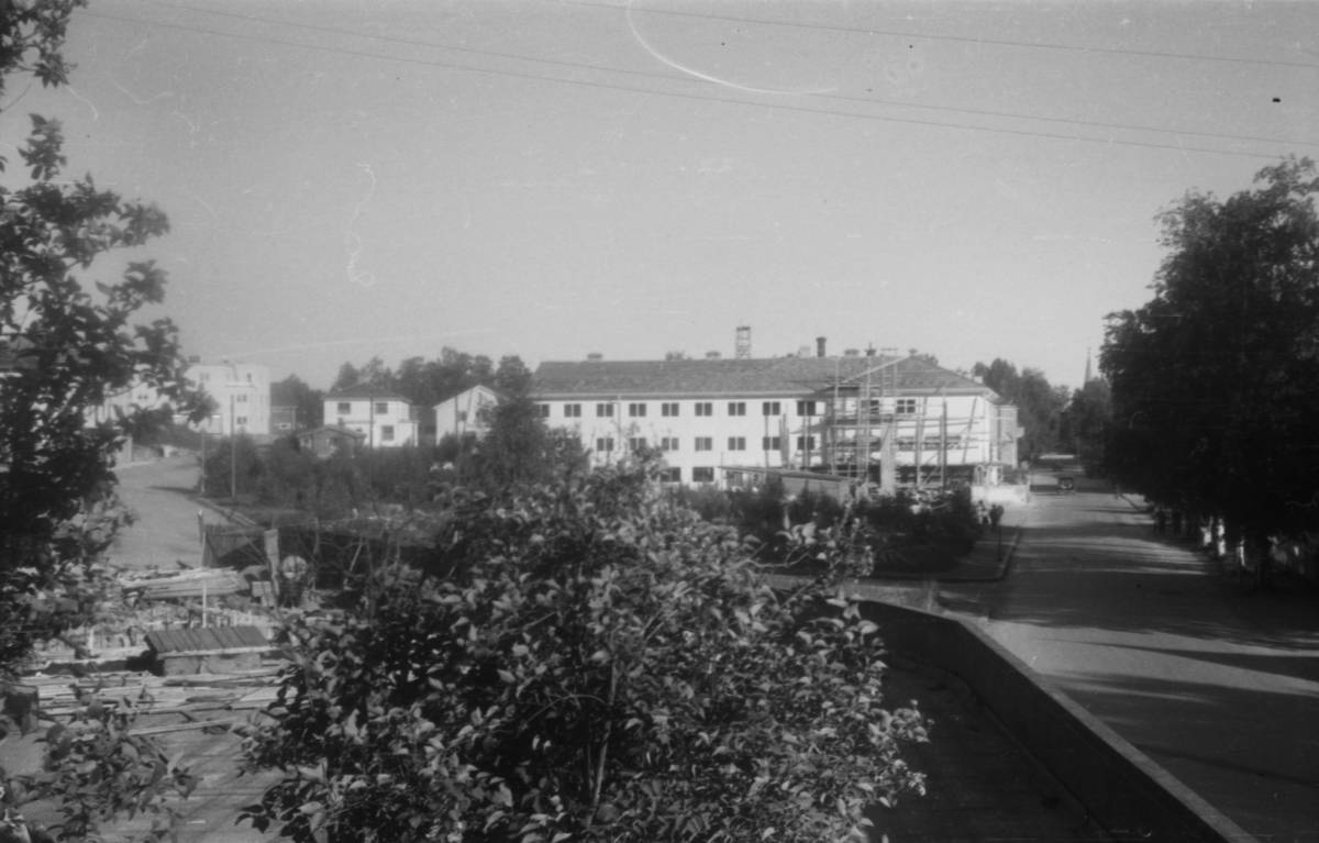 Byggevirksomhet i Storgata/St. Olavsgate etter krigen