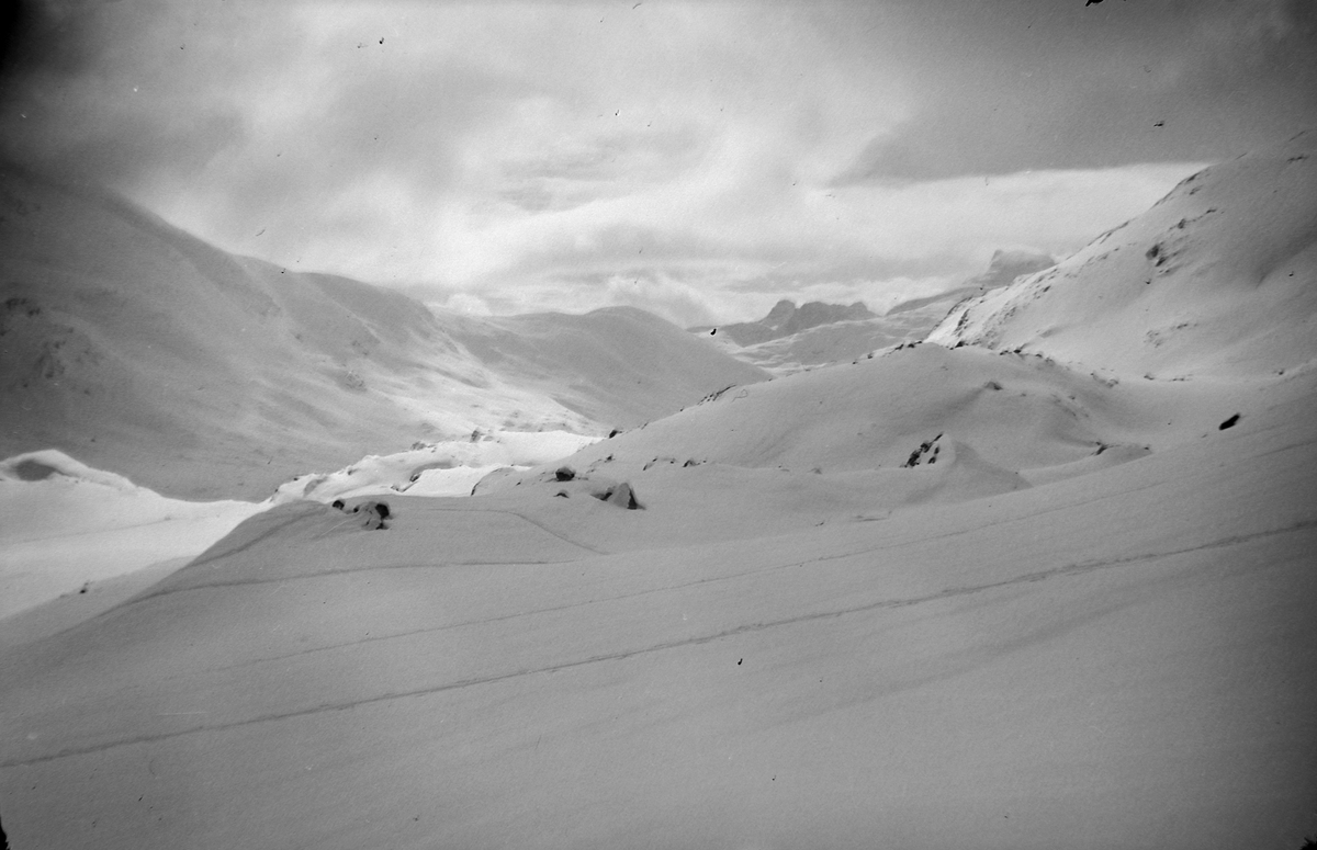Skitur i Jotunheimen. Gravdalen