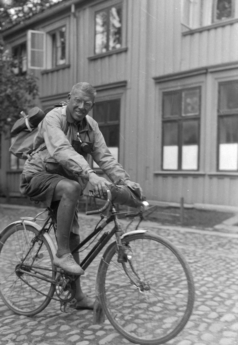 Mr. A.E. Powell. Syklet fra Danmark til Trondheim