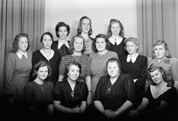 Gruppe 13. Døves Vel i Storhamargata 74, elevkull 1947. 
Ba