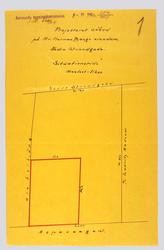 Projekteret Søbod på Hr. Herman Bangs eiendom [Situasjonspla