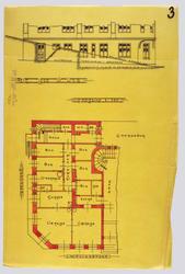 Hr. Lods S. Dyb, Enervigsgaden [Arbeidstegning]