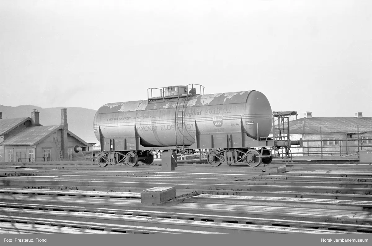 Svensk tankvogn litra Q12 nr. 503993 - Norsk Jernbanemuseum ...