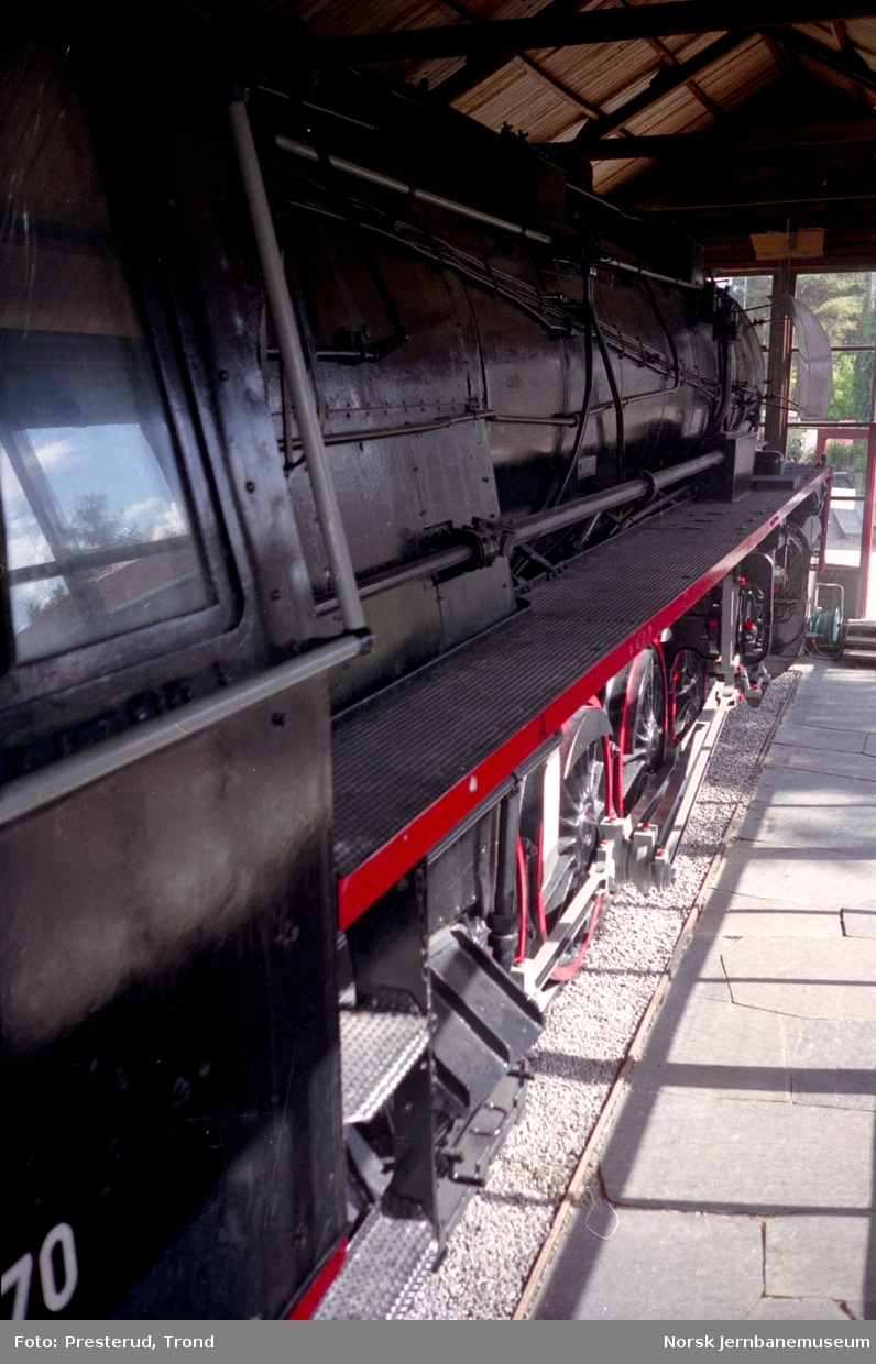 Jernbanemuseet - damplokomotiv type 49c nr. 470
