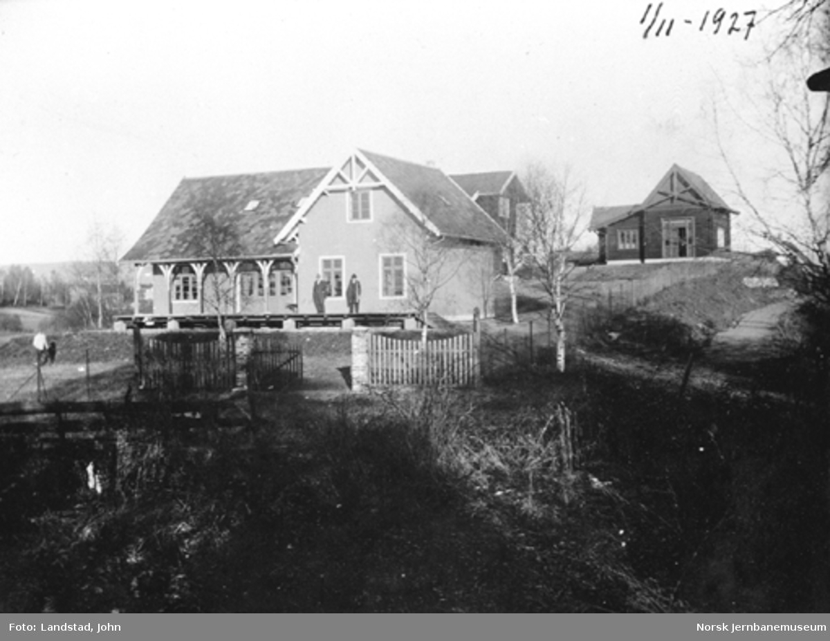 Jernbanemuseet på Disen : Kløften og Ilseng stasjonsbygninger