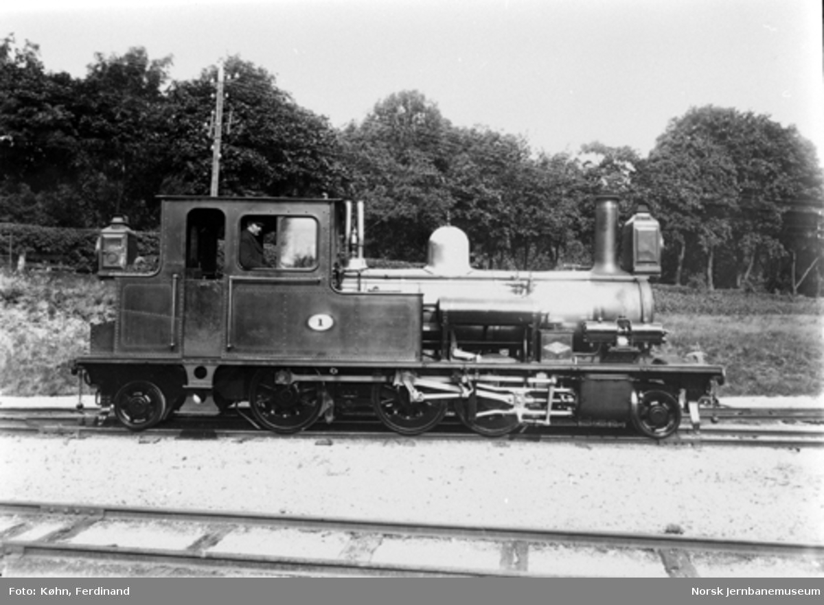 Setesdalsbanens damplokomotiv type XXI nr. 1