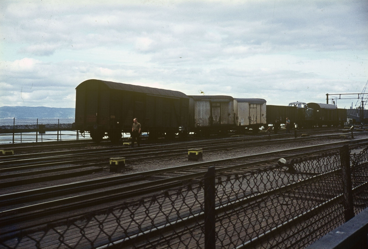 Avsporede godsvogner på Hamar stasjon