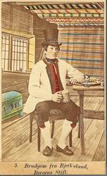 4. Brudgom fra Bjerkeland, Bergens Stift.