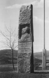 Bauta over Bjørnstjerne Bjørnson og Karoline Bjørnson reist 