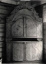 Umalt skap ant. utført av Sjurs-Ån, Nedre Skjørstad, Oppdal,