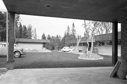 Serie. Fra arbeide rundt Voksenåsen hotell, Oslo.