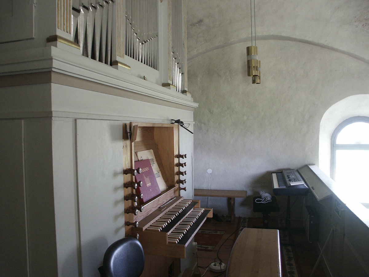 Orgel i Kalmar kyrka, Kalmar socken, Uppland 2005 