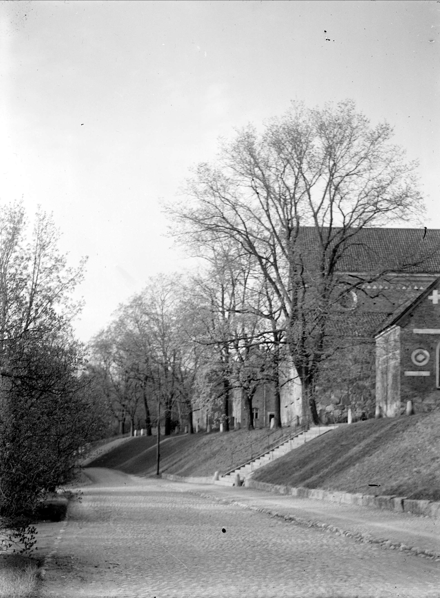 Helga Trefaldighets kyrka från Riddartorget, Uppsala