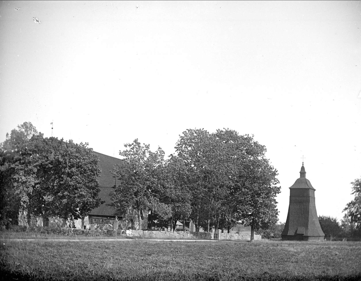 Jumkils kyrka, Jumkils socken, Uppland september 1919
