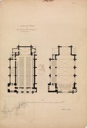 Fred. Oslo kirke [Plantegning]
