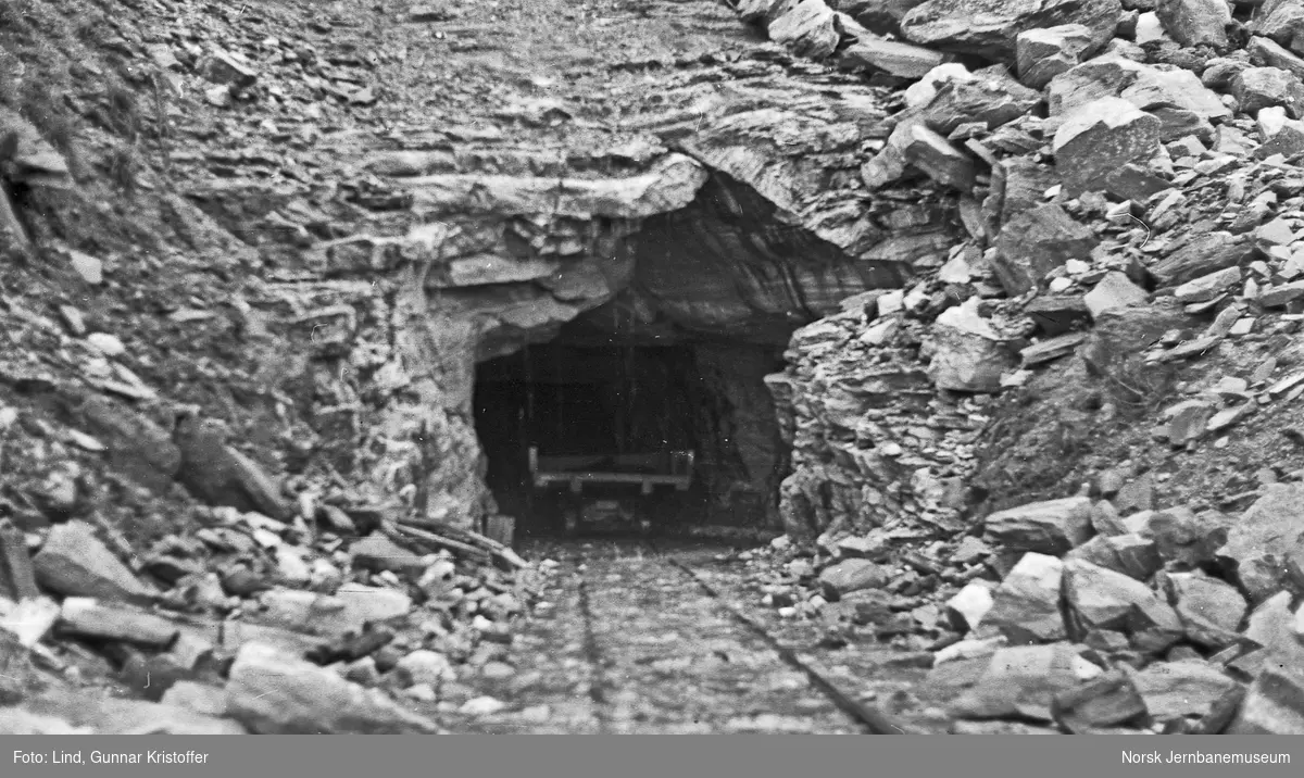 Nordlandsbaneanlegget : vanntunnel for Varglibekken