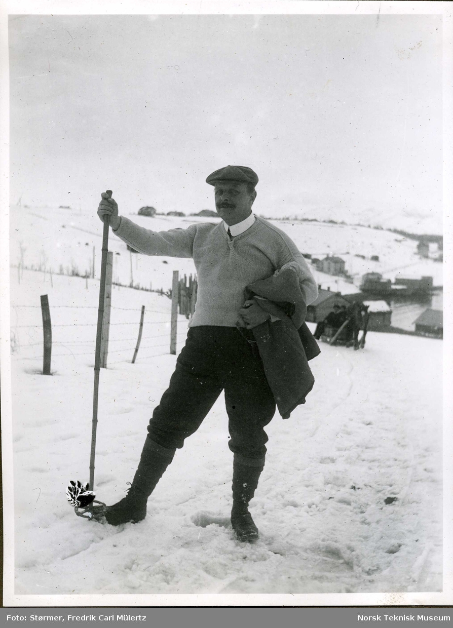 Carl Størmer, Bossekop, trolig 1913