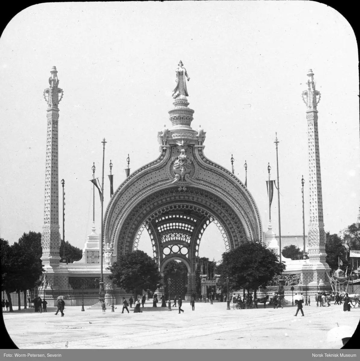 Porte Binet, Pariserutstillingen 1900
