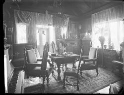 Jens Wangs villa, salonen