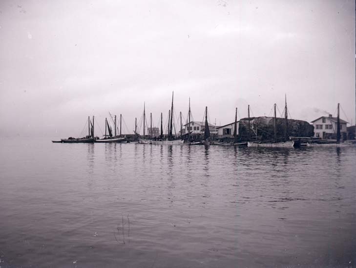 Sillbåtar vid Malepert, Marstrand.
