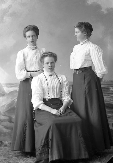 Enligt fotografens journal nr 2 1909-1915: "Ambjörnsson Svea Hölen Ytterby".