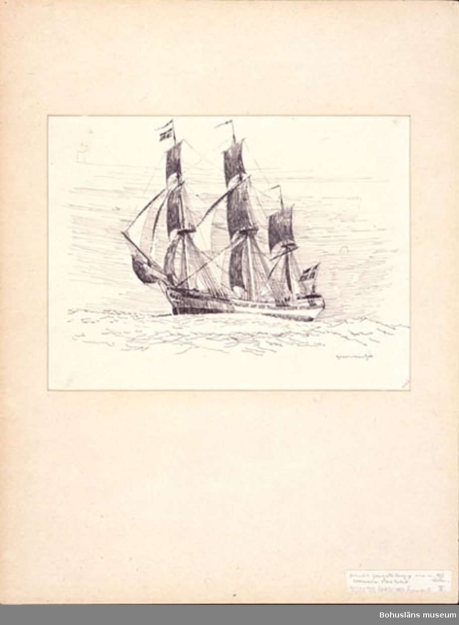 Svenskt fegattskepp omkring  1760
