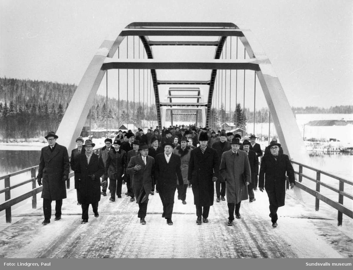 Invigning av Skeppsholmsbron.