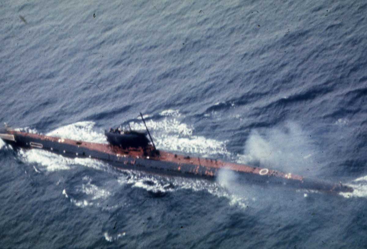 Russisk ubåt av Foxtrot - klassen.