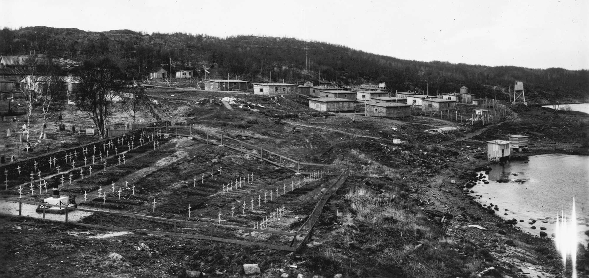 Krigsfangekirkegården og fangeleiren på Trondenes.