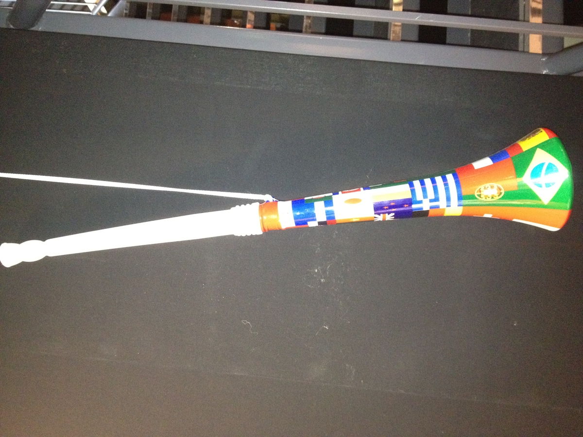 Museet har 2 vuvuzelaer som ble kjøpt inn av Elisabeth Kristin Eriksen i Sør-Afrika under Fotball-VM der i 2010. Den skarpe lyden fra vuvuzelaene var et omstridt innslag i dette mesterskapet.