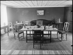 Borgaryssel Museum, interiør  fra Aarslandsstua, fotografert