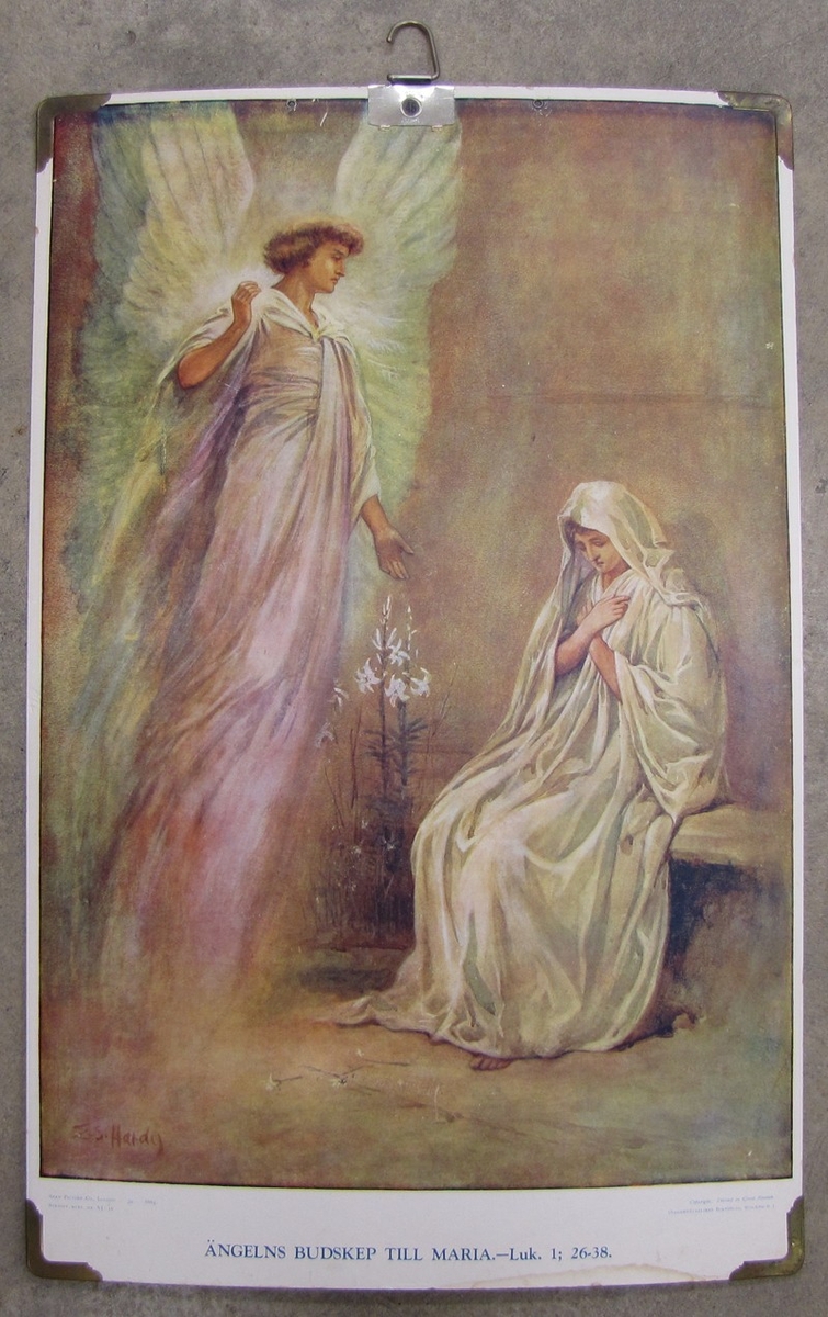 Ängelns budskap till Maria. Luk 1:26-38.