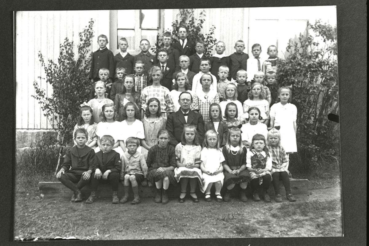 Skoleklasse, ca. 1920, Brevik?