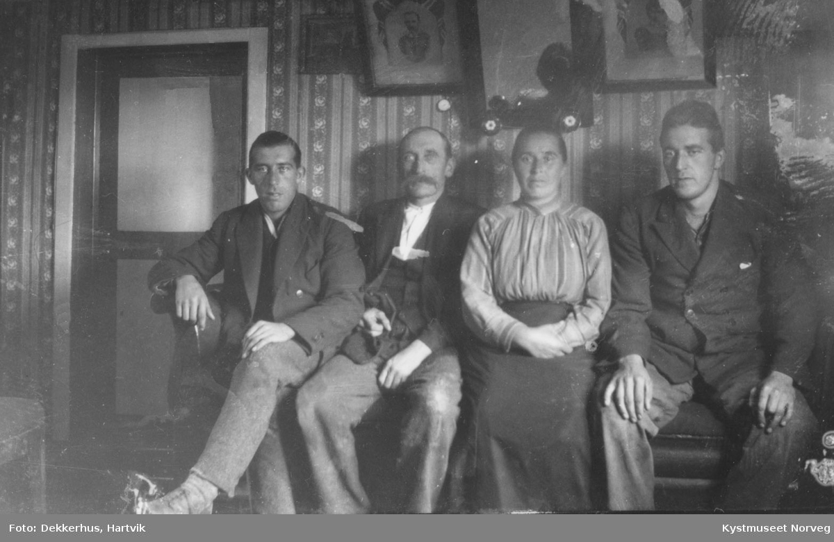 Ingvar, Eivind, Ellen og Talberg Hamran