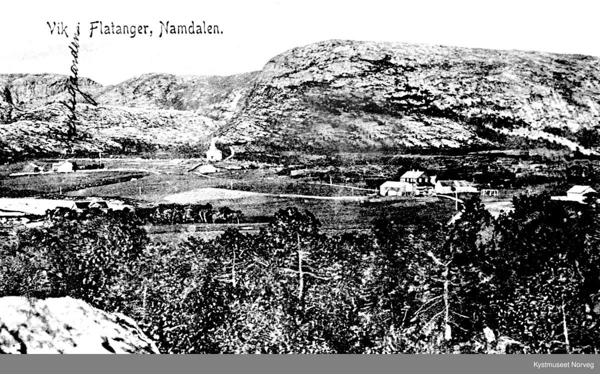 Postkort fra Vik i Flatanger