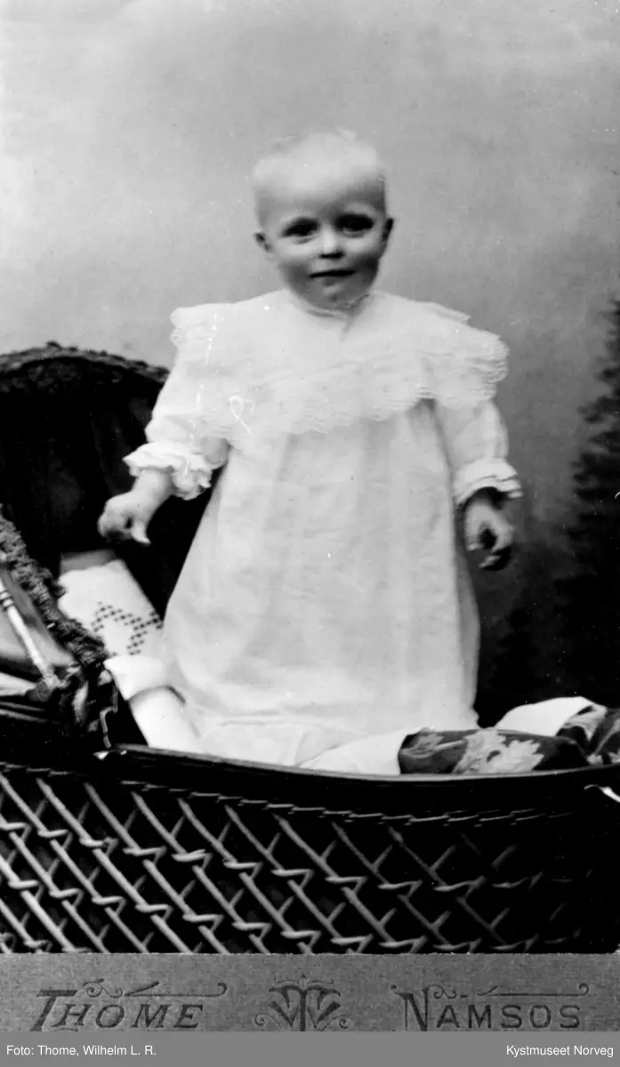 Barneportrett av ukjent barn