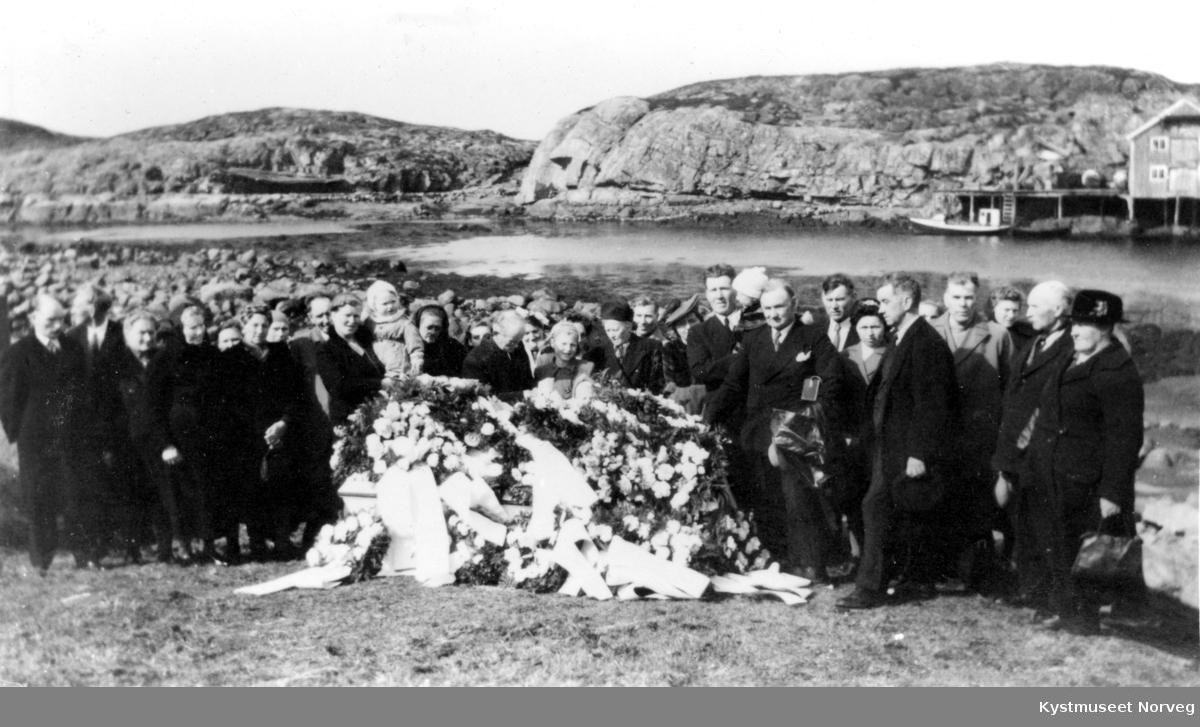 Begravelsen til Ole Hanø i Flatanger