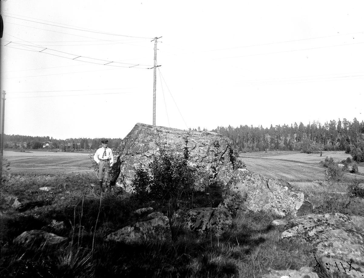 Älvkvarn på Ullevi gård, 1920-tal. Fotograf: KJ Österberg.