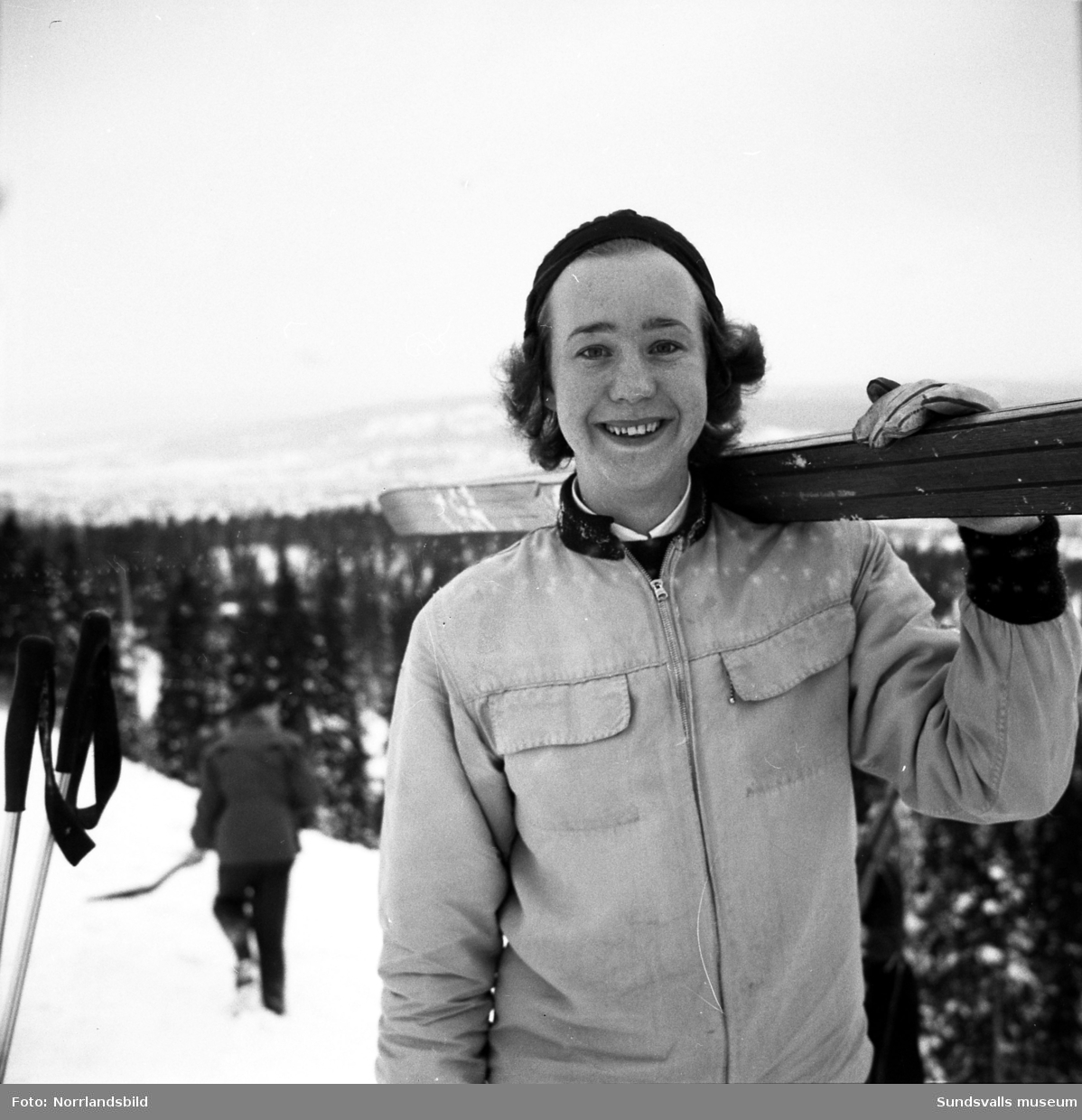 Medelpads första riktigt stora alpina skidåkare Ingrid Englund, Sundsvalls Slalomklubb.