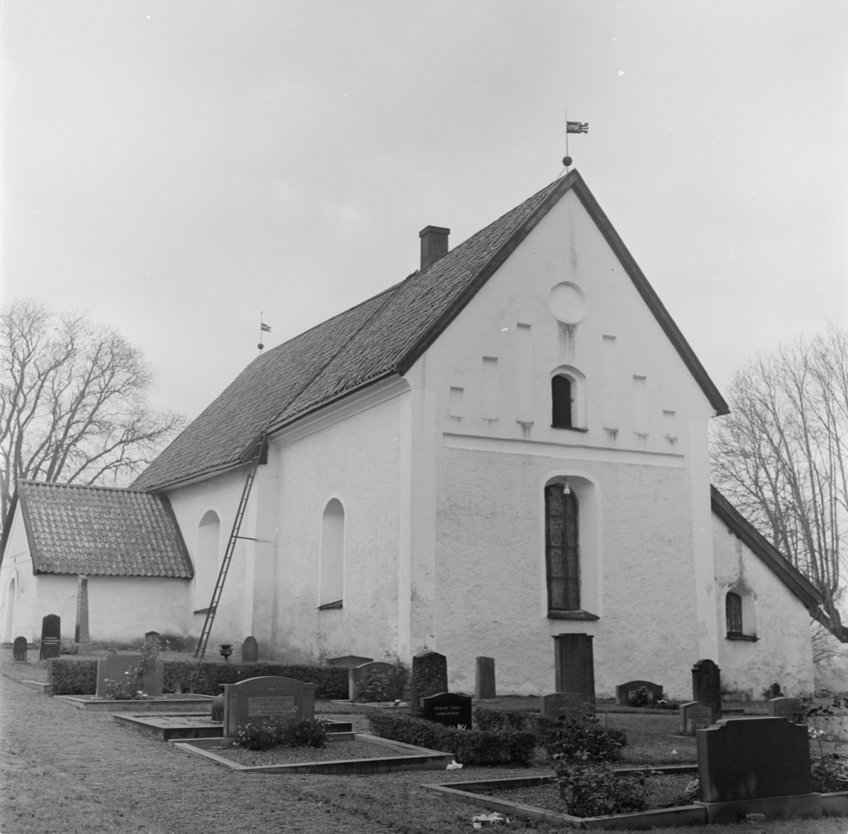 Håbo-Tibble kyrka, Håbo-Tibble socken, Uppland 1961