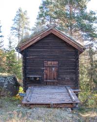 Kvernhus stod i Bergsån og hørte til Nestegard i Hovet