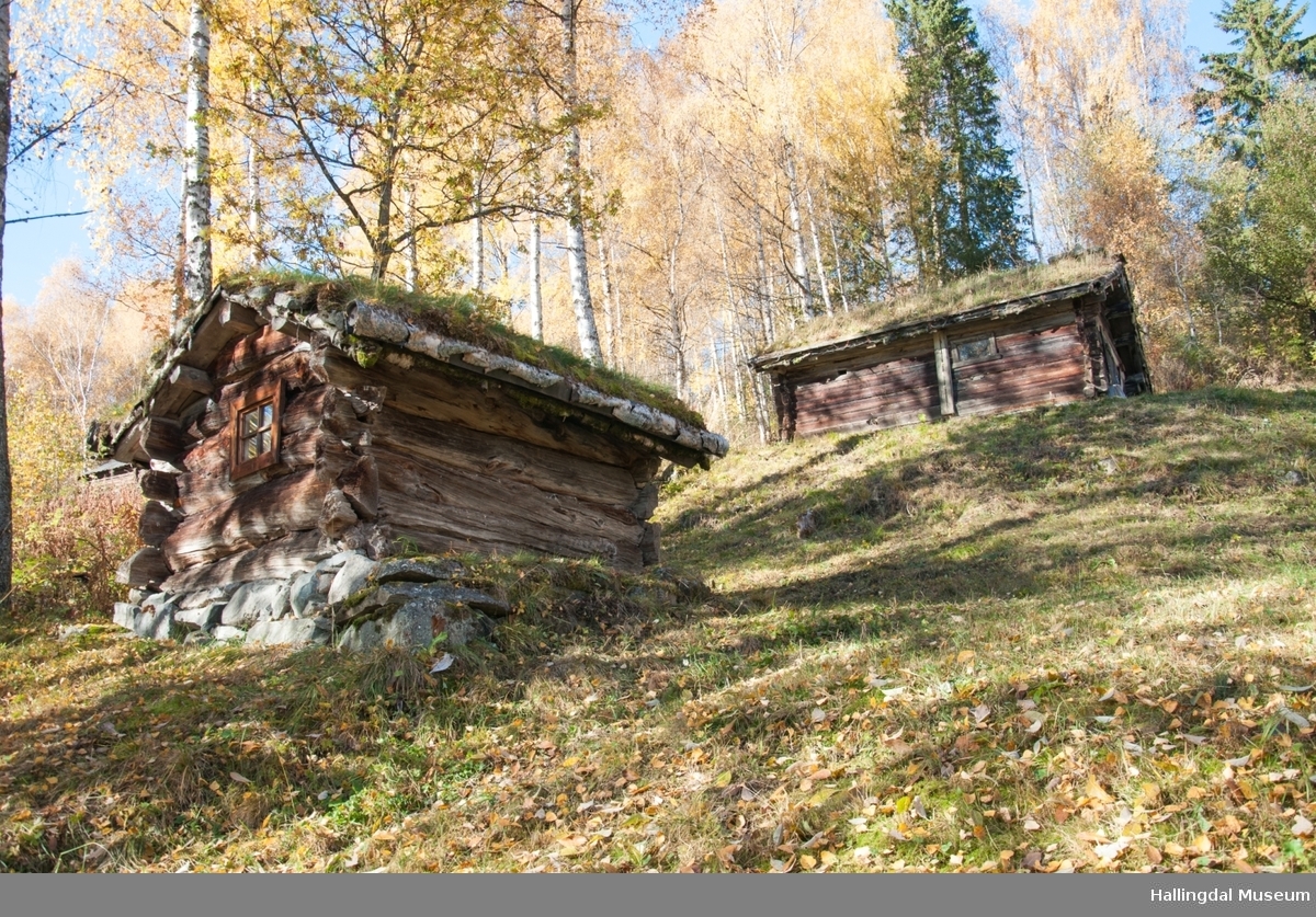 Kalvefjøs fra Fetjasølen (Bakka) på Ål Bygdamuseum, Leksvol