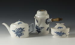 Blå blomst [Kaffe- og teservise]