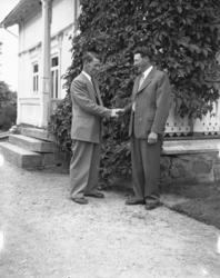 Vardens arkiv. "Stevne på Søve, Ulefoss" 28.06.1953