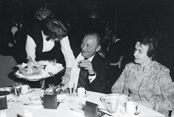 Amoco og partnerne inviterte 240 gjester. Blant disse var pr