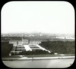 Østerrike: Udsigt fra Gloriettaen. Wien