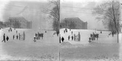 Vintersport i Slotsbakken, Kristiania