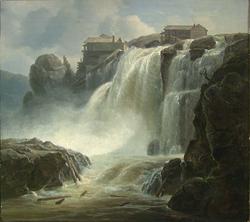 Haugsfossen [Maleri]