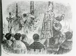 Inkvisisjonen: Kjettere brennes på bålet
